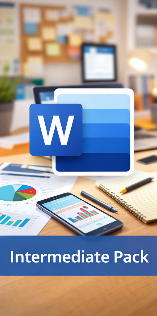 Intermediate Microsoft Word formatting guide modules 4 to 9 training tutorial