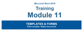 Module 11 - Templates & Forms