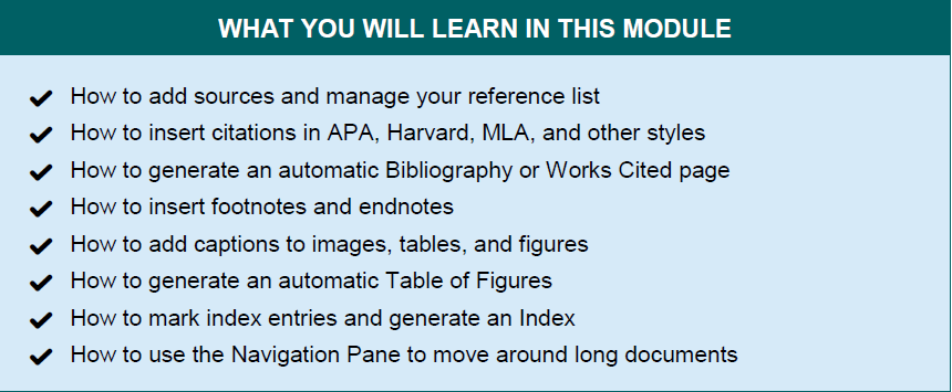 Microsoft Word Advanced Training Pack: Automation, Forms & Academic Writing (Modules 10–14)