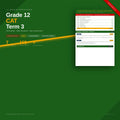 Lysander Night Education Grade 12 CAT Term 3 teacher marking memorandum page layout preview